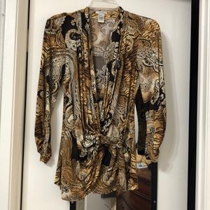 Cache women’s wrap top